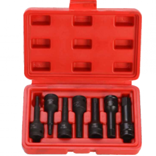 7pcs 3/8'' Pneumatic sockets