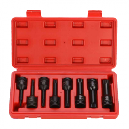 8pcs 1/2'' Pneumatic sockets -M type