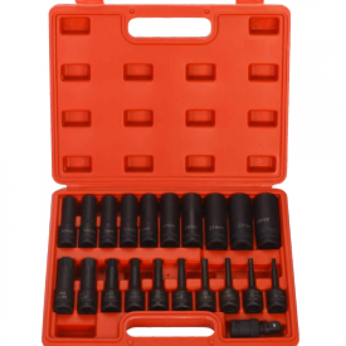 21pcs 1/2'' Pneumatic sockets 
